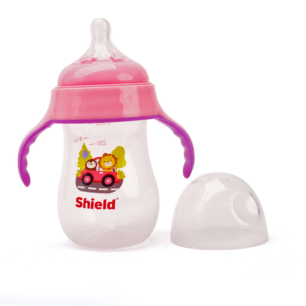 Shield Feeder Wide Neck 260ml, Feeding Supplies, Shield, Chase Value