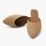 Women's Banto Slipper - Golden, Women Slippers, Chase Value, Chase Value
