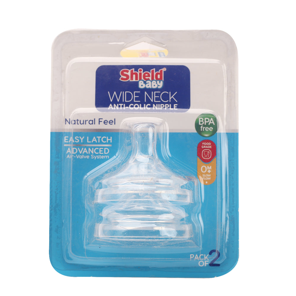 Shield Nipple (Wide Neck) Blister, Feeding Supplies, Shield, Chase Value
