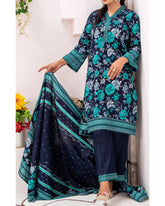 DAMAN Cambric Printed Suit 3PCS By Vs Textile-604, Women, 3Pcs Shalwar Suit, Chase Value, Chase Value