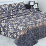 Double Bedsheet 3Pcs - Multi Color, Double Size Bed Sheet, Chase Value, Chase Value