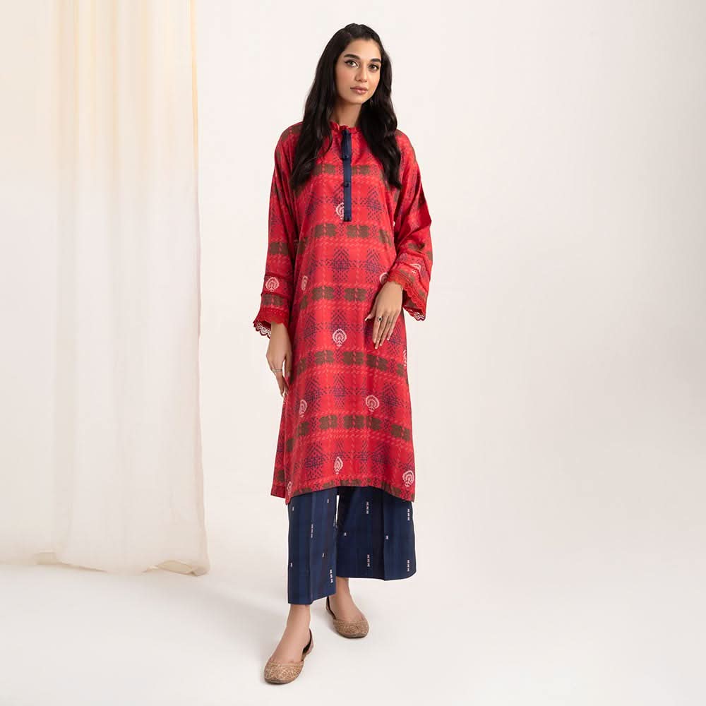 Ittehad Winter Linen Printed Unstitched 2Pcs Suit, Women, 2Pcs Shalwar Suit, Ittehad Collection, Chase Value