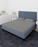 Valuables Plain Cotton Double Bedsheet 90x102, Double Size Bed Sheet, Chase Value, Chase Value