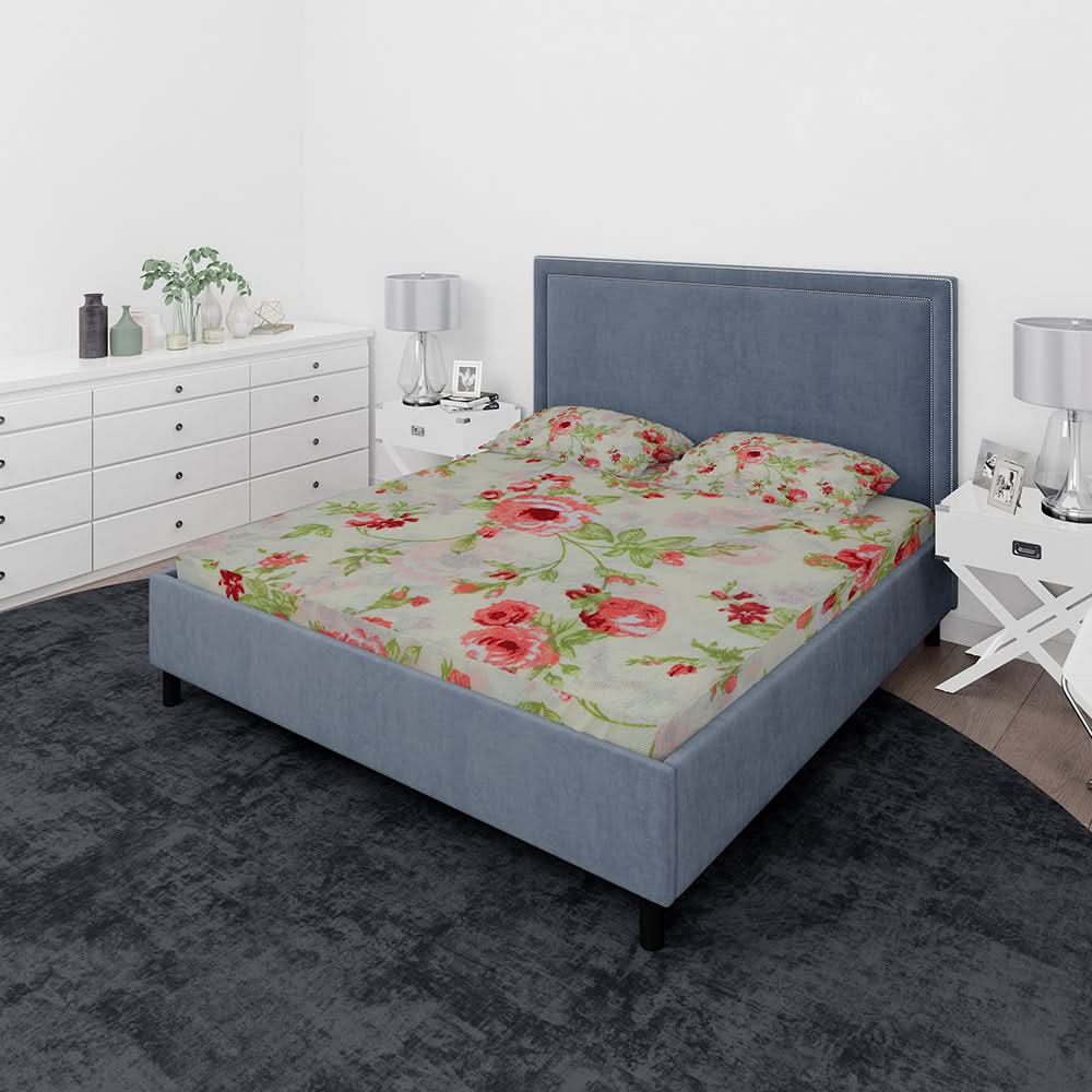 Double Bedsheet 3Pcs - Multi, Double Size Bed Sheet, Chase Value, Chase Value