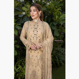Schick Jhoom Luxury Chiffon Heavy Embroidered Unstitched 3Pcs Suit - 7, Women, 3Pcs Shalwar Suit, MI Creation, Chase Value