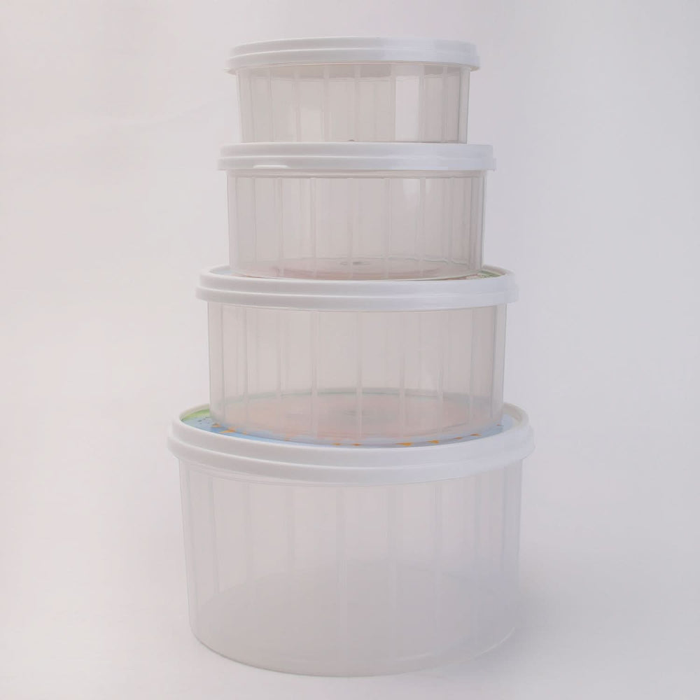 Sweety Box Set 4 in 1 - White, Storage Boxes, Chase Value, Chase Value