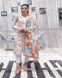 Salina Women’s 3PC Printed Suit-1, Women, 3Pcs Shalwar Suit, Chase Value, Chase Value