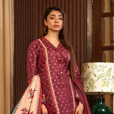Regalia Linen Jacquard Unstitched Digital Printed 3pcs Suit - 5, Women, 3Pcs Shalwar Suit, Regalia Textiles, Chase Value