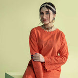 Schick Jaza Schiffli Embroidered Unstitched 2Pcs Suit V-3, Women, 2Pcs Shalwar Suit, MI Creation, Chase Value