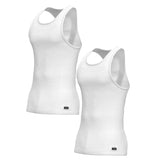Jockey Men's 2 Pack Set Sando Vest - White, Men's Vest, Jockey, Chase Value