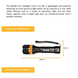 Kodak 157 1000MW with 3 AAA Battery - Multi, Charging Accessories, Kodak, Chase Value