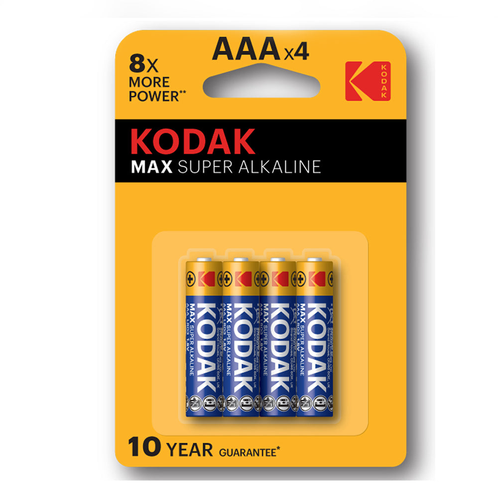 Kodak Max AAAx2 (2p Pack) - Multi, Charging Accessories, Kodak, Chase Value