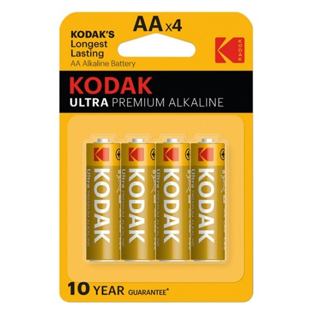 Kodak Ultra AAx4 (4p Card) Batteries - Multi, Battery Operated Toys, Kodak, Chase Value