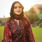 Lakhany Komal Unstitched 3Pcs Suit AM-88-A, Women, 3Pcs Shalwar Suit, LSM Textiles, Chase Value