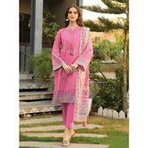 Lakhany Komal Unstitched 3Pcs Suit MM-11-B, Women, 3Pcs Shalwar Suit, LSM Textiles, Chase Value