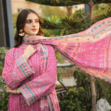 Lakhany Komal Unstitched 3Pcs Suit MM-11-B, Women, 3Pcs Shalwar Suit, LSM Textiles, Chase Value