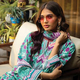 Lakhany Komal Unstitched 3Pcs Suit MM-13-A, Women, 3Pcs Shalwar Suit, LSM Textiles, Chase Value