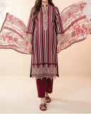 Salina Cotton Luxury Digital Printed Embroidered Suit - 3 Pc, Women, 3Pcs Shalwar Suit, Regalia Textiles, Chase Value