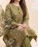 Salina Cotton Luxury Digital Printed Embroidered Suit - 3 Pc, Women, 3Pcs Shalwar Suit, Regalia Textiles, Chase Value