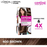 L'Oreal Paris Casting Creme Gloss-400 Dark Brown, Hair Color, Loreal, Chase Value