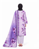 Al Jannat Karandi Printed Suit - 3 Pc