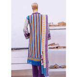 Mirha Digital Lawn Printed 3Pcs Unstitched Suit Cord's With Dupatta, Women, 3Pcs Shalwar Suit, Leeds Textile, Chase Value
