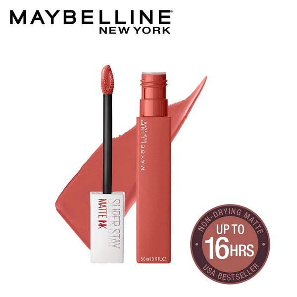 Maybelline Superstay Matte Ink Liquid Lip Gloss 130 Self Starter, Lip Gloss And Balm, Maybelline, Chase Value