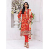 Mirha Printed Lawn Unstitched 3Pcs Suit - MP-0022, Women, 3Pcs Shalwar Suit, MTC Fabric, Chase Value