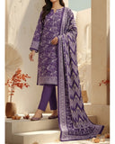Malhar Printed Karandi Suit - 3 Pc by VS Textile