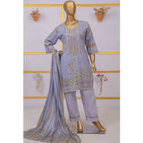 Imwaj Maria Lawn Printed Embroirded With Diamond Dupatta 3Pcs Suit - 1, Women, 3Pcs Shalwar Suit, Imwaj Maria, Chase Value