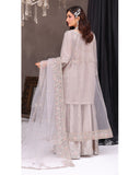 Dr Haris Maxi Front Open Luxury Semi-Stitched Maxi - 2