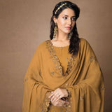 Mehnaz Luxury Fancy Embroidered Lawn 3Pcs Unstitched Suit - 3, Women, 3Pcs Shalwar Suit, Mi Creation, Chase Value