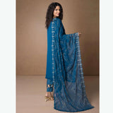 Mehnaz Luxury Fancy Embroidered Lawn 3Pcs Unstitched Suit - 7, Women, 3Pcs Shalwar Suit, Mi Creation, Chase Value