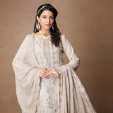 Mehnaz Luxury Fancy Embroidered Lawn 3Pcs Unstitched Suit - 2, Women, 3Pcs Shalwar Suit, Mi Creation, Chase Value