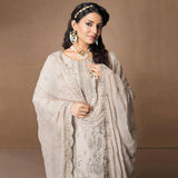 Mehnaz Luxury Fancy Embroidered Lawn 3Pcs Unstitched Suit - 2, Women, 3Pcs Shalwar Suit, Mi Creation, Chase Value