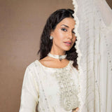 Mehnaz Luxury Fancy Embroidered Lawn 3Pcs Unstitched Suit - 5, Women, 3Pcs Shalwar Suit, Mi Creation, Chase Value