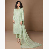 Mehnaz Luxury Fancy Embroidered Lawn 3Pcs Unstitched Suit - 6, Women, 3Pcs Shalwar Suit, Mi Creation, Chase Value