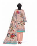 Al Jannat Karandi Printed Suit - 3 Pc