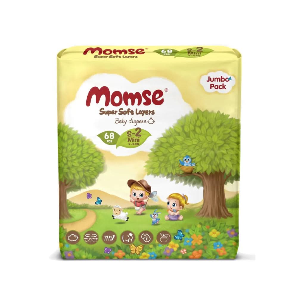 Momse Diapers - NB, Diapers & Wipes, Chase Value, Chase Value