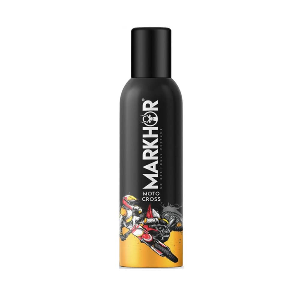 Markhor Body Spray Non Gas Adventure 120ml - Moto Cross, Men Body Spray & Mist, Markhor, Chase Value