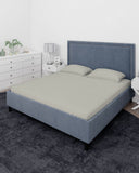 Valuables Plain Cotton Double Bedsheet 90x102, Double Size Bed Sheet, Chase Value, Chase Value