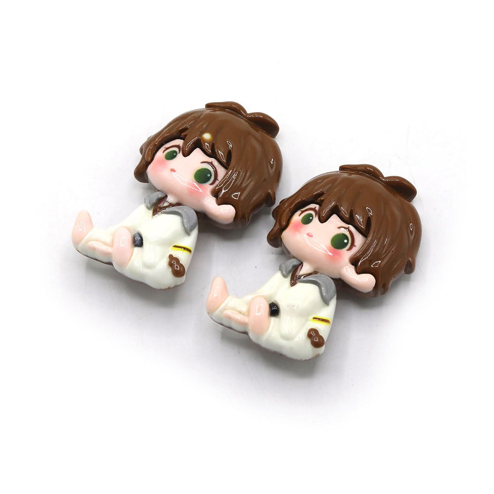 Hair Pins Pack of 2 - Dark Brown, Girls Hair Accessories, Chase Value, Chase Value