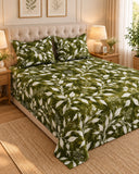 Valuables Printed Double Bedsheet - 90 × 96 Inch