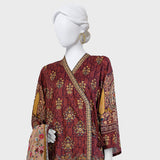 Panjnad Payrahan Lawn Digital Printed 3pcs Suit - 1010, Women, 3Pcs Shalwar Suit, Junaid Jamshed, Chase Value