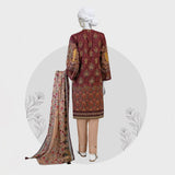Panjnad Payrahan Lawn Digital Printed 3pcs Suit - 1010, Women, 3Pcs Shalwar Suit, Junaid Jamshed, Chase Value