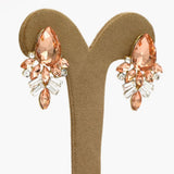 Women's Stud Earring - Peach, Women Earrings & Tops, Chase Value, Chase Value