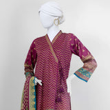 Panjnad Pehnawa Printed Lawn Unstitched 3Pcs Suit - 1092, Women, 3Pcs Shalwar Suit, Junaid Jamshed, Chase Value