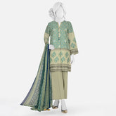 Panjnad Pehnawa Printed Lawn Unstitched 3Pcs Suit - 1155, Women, 3Pcs Shalwar Suit, Junaid Jamshed, Chase Value