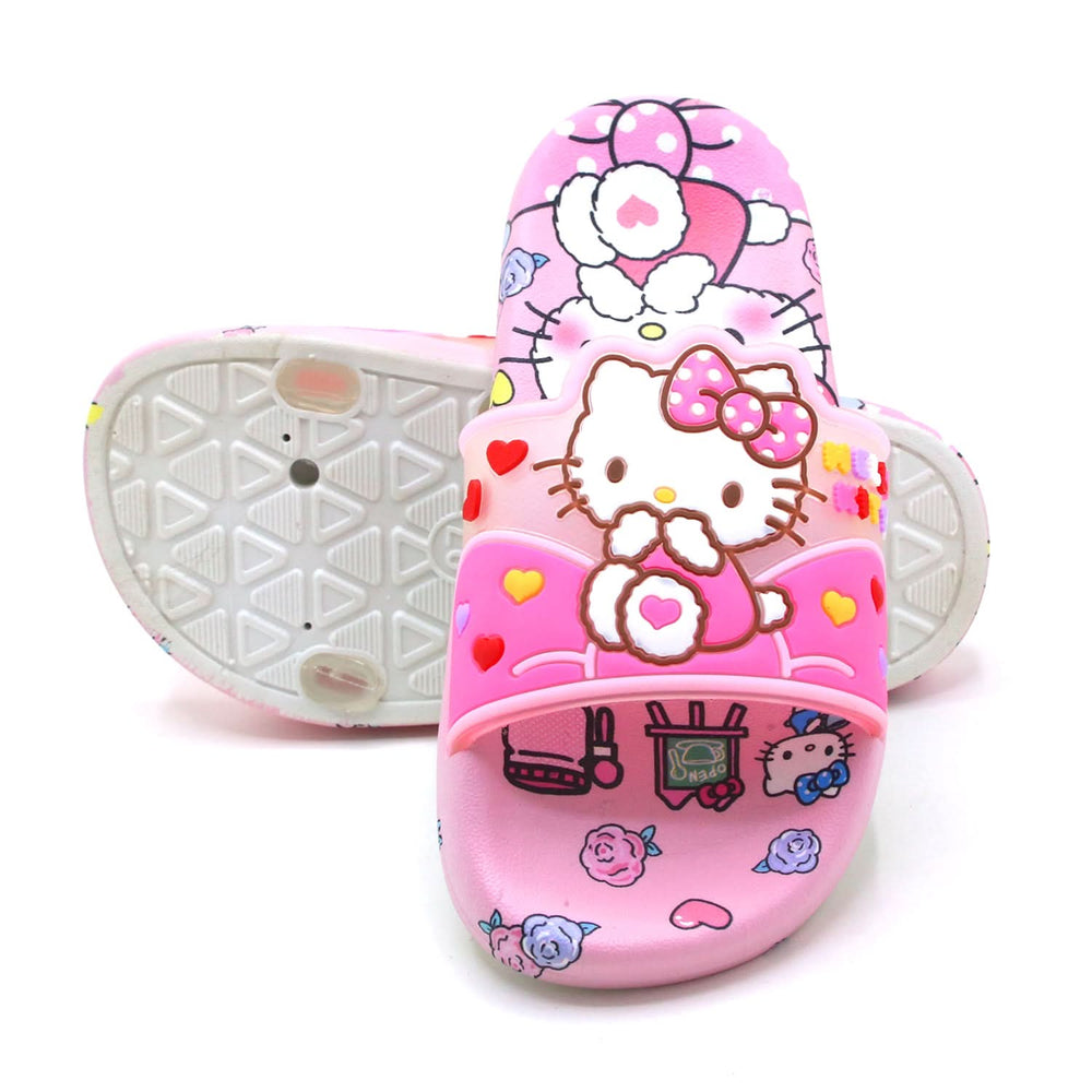 Girls Slider - Pink, Girls Slippers, Chase Value, Chase Value