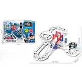 DIY Police Track Set For Kids, Non-Remote Control, Chase Value, Chase Value